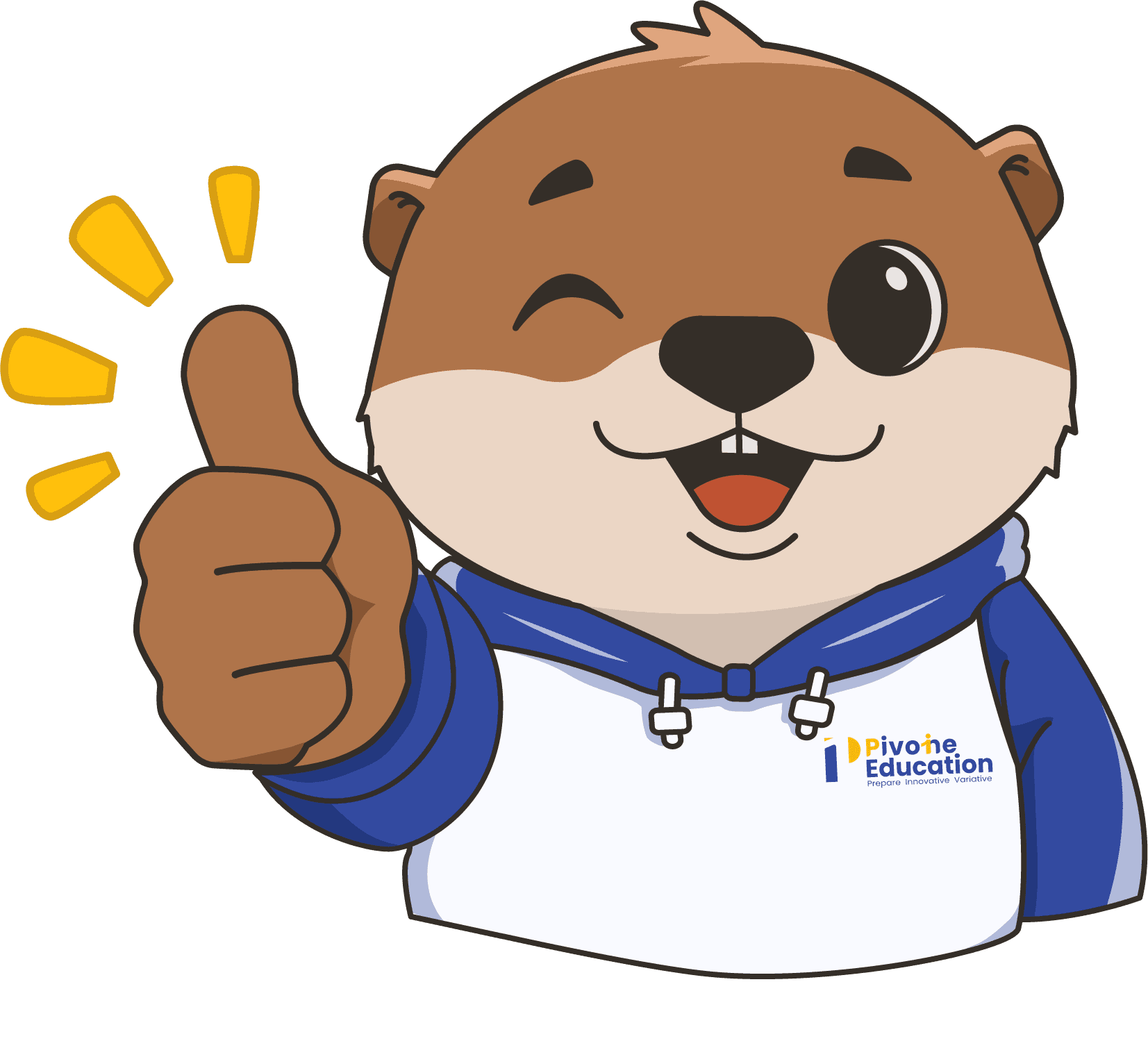 Pivoine mascot
