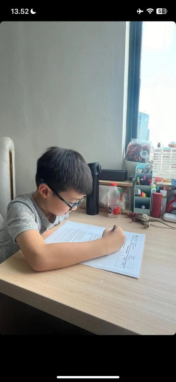 Pendampingan materi belajar siswa
